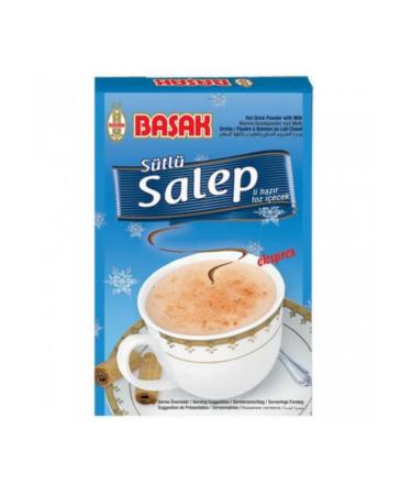 Basak Sahlep Hot Drink Powder with Milk 130gr x 10 pack