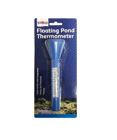 Bermuda Floating Pond Thermometer Simple To Read