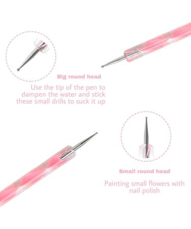 5PCS Nail Dotting Pen Set for Marbleizing, Painting, and Manicure - Multi-Colored - Buy Online on SooperMarket.com