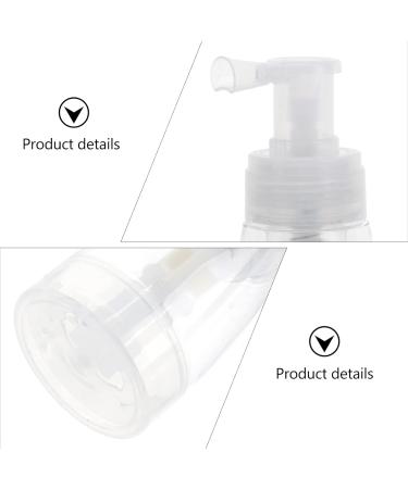 Travel Spray Bottle - Transparent Powder Sprayer for Barbershop Salon & Office - Empty Plastic Travel Bottle - Buy Online on SooperMarket.com