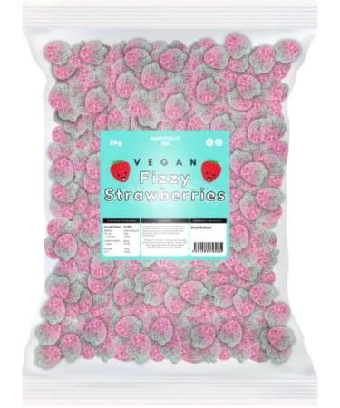 Candycrave Vegan Fizzy Strawberries 3kg Sweets Delicious And Tasty - Buy Online on SooperMarket.com