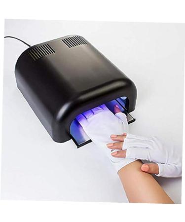 Nail UV Shield Gloves - Anti-UV Sunblock Protective Driving & Manicure Gloves | 1 Pair - Buy Online on SooperMarket.com