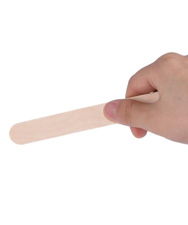 ANGGREK 100Pcs Waxing Stick Spatula Disposable Wooden Hair Removal & Craft Sticks for Body Waxing | International Shipping - Buy Online on SooperMarket.com