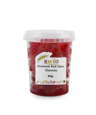 Red Glace Cherries (Premium No.1) 400g (BWFO)
