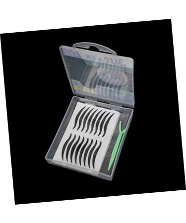 PLAFOPE 80 Pairs Eyeliner Eyeshadow Sticker Eyeliner Stickers LED Eyeliner Strip Crease Eyeline Tape Black - Buy Online on SooperMarket.com