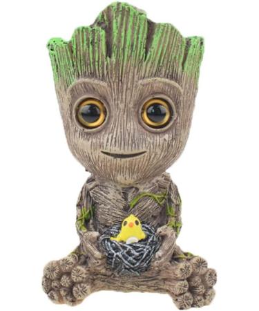 Aquarium Air Base & Groot Resin Ornaments | Air Stones & Decorative Aquarium Decor for Stunning Aquariums | International Shipping Available - Buy Online on SooperMarket.com