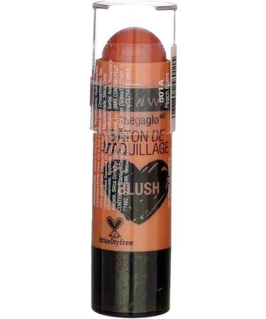 Wet n Wild MegaGlo Blush Stick - Peach Bums (0.21 oz) | Creamy, Long-Lasting Color - Buy Online on SooperMarket.com