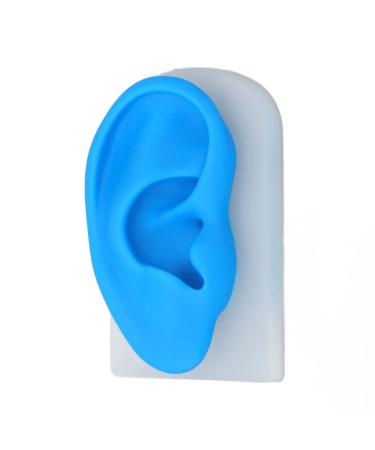 Silicone Ear Model Flexible Professional Ear Model for Hearing Amplifier Display for Student