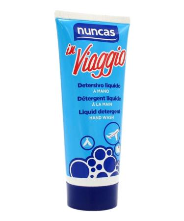 Nuncas Liquid detergent for all fabrics for machine washing and hand washing travel size 100 ml