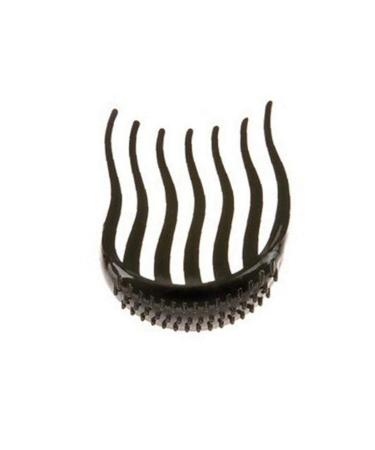 1pc Magic Hair Styling Insert Comb Bump It Up Volume Inserts for Donut Ponytail Fluffy Hair Comb Beauty Tool(black)
