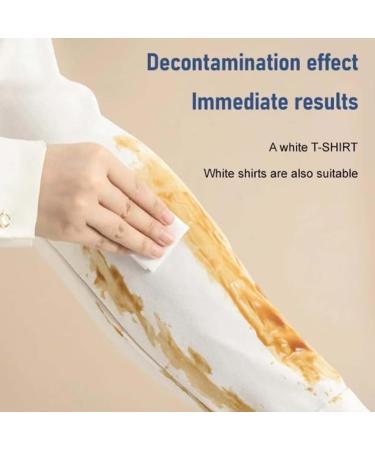 Clothes Stain Removal Wipes Stain Removal Wet Wipes Clothes Oil Stain Remover Laundry Stain and Spot Remover Instant Stain Removing Wipes Individual Wrapped Cleaning Wipes For Clothes (20PCS) - Buy Online on SooperMarket.com