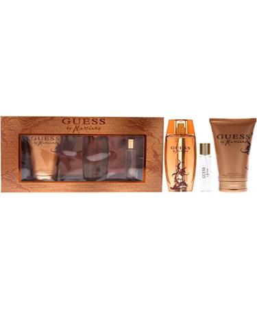 GUESS by Marciano 3 Pc Gift Set 3.4oz EDP Spray 0.5oz Travel Spray 6.7oz Body Lotion GIFTSET