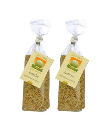 Colfiorito Lentils La Valletta Salumi Pasini | Lentils of the Colfiorito Plateau | Without Soaking | 2 x 500 g