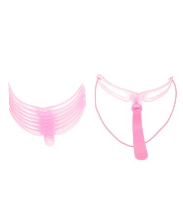 Gogogmee Eyebrow Tools 3 Sets Eyebrow Aid Eyebrow Grooming Kit Household Brow Stencil Eyebrow Stickers Four Generations