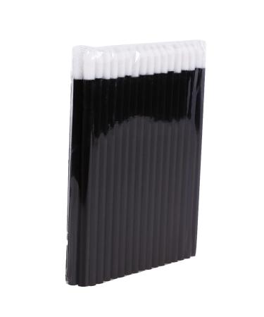Microfibre Cleaning Sticks for Eyelash Extension Lint-Free Black 50-500 Pieces (50)