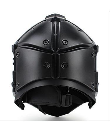 iMeshbean Full Face Protective Mask Helmet with Visor Goggles - Black - Buy Online on SooperMarket.com