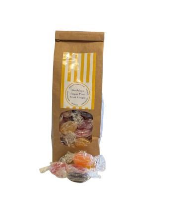 Personalized Customise With Your Own Message or Image 300 Gram Bag of Stockleys Sugar Free Fruit Drops Sweets