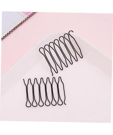 3Pcs Invisible U Shape Hairpin Clips - Hair Finishing Fixer Comb for Women & Girls | International Shipping - Buy Online on SooperMarket.com
