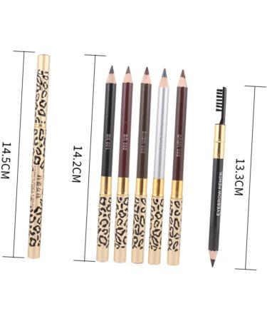 NOLITOY 4 Pcs White Eyeliner Pencil Waterproof Eyeliner Pencil Double Head Eyebrow Pencil Highlighter Matte - Buy Online on SooperMarket.com