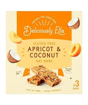 Delicious Ella Apricot And Coconut Oat Bar Multipack 3 X 50 G