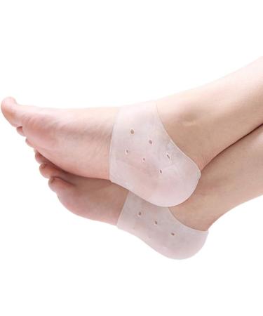 Lurrose 6 Pairs Heel Socks - Gel Ankle Protector for Dry Feet Silicone Heel Cushion & Moisturizing Fasciitis Support - International Shipping Available - Buy Online on SooperMarket.com