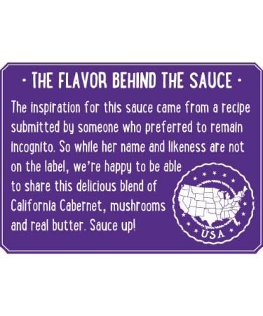 Home Kitchen Recipes Mushroom Cabernet Pasta Sauce 25 oz | Gluten-Free, Non-GMO, All-Natural - Buy Online on SooperMarket.com