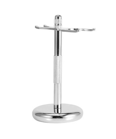 Professional Shaving Brush Stand - Drip Stand for Men's Razor Tools | Synthetic Hair Brush Alloy Soap Cup & Bowl Set - 23x12x12 cm - Buy Online on SooperMarket.com