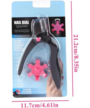 Acrylic Nail Clipper Nail Art Scissors U-Shaped Nail Scissors Nail Edge Trimmers False Nail Tip Scissors Black - Buy Online on SooperMarket.com