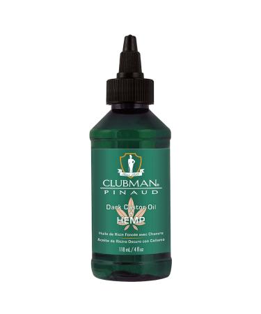 Clubman Pinaud Dark Castor Oil + Hemp 4 fl oz