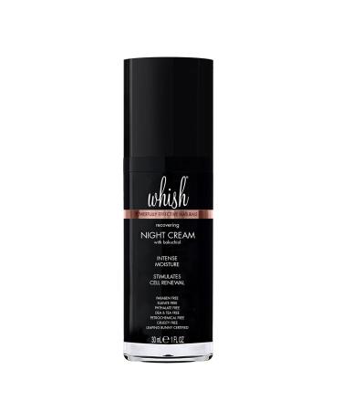 Whish Recovering Night Cream Intense Deep Down Moisturization Has Gentle All Natural Retinol Replacement Reduces Appearance of Wrinkles Bakuchiol - 1 fl oz
