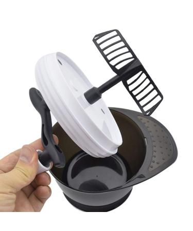 Osaladi Hair Dye Bowl Set - Lacquer Paint Shell & Stirring Bowl for Salon Hairdressers | International Shipping - Buy Online on SooperMarket.com