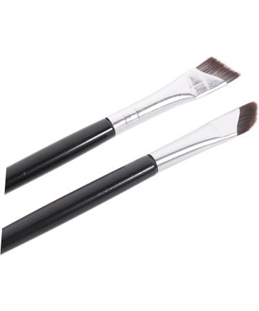 Mikinona 3pcs Set Eyeliner Brush Under Eye Concealer Brush Eyeliner Applicator Tool Angled Makeup Brush Wood - Buy Online on SooperMarket.com