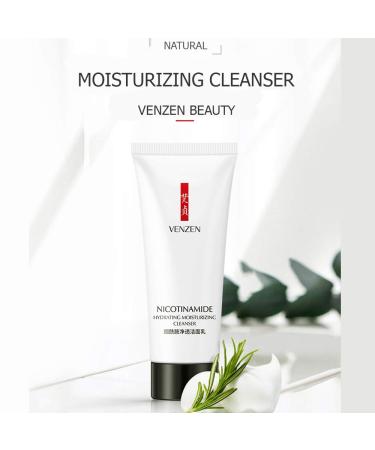 VENZEN Nicotinamide Hydrating Moisturizing Cleanser - Natural Essence Beauty Skin 80g | International Shipping - Buy Online on SooperMarket.com