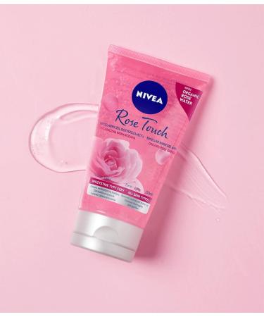 NIVEA Rose Touch Micellar Cleansing Gel with Rose Water for All Skin Types 150 ml - Buy Online on SooperMarket.com