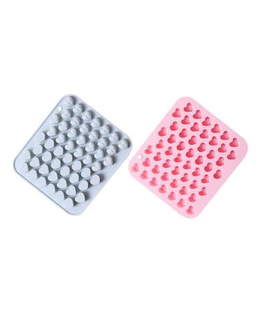 ABOOFAN 2pcs Chocolate Mold Holiday Chocolate Silicone Mold Baking Tools Festival Baking Mold Silcone Silicone Fondant Wax Melt Molds Jelly Silica Gel Candy Chocolate Candies