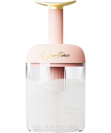 Virtcooy Foam Maker for Face Wash - Type Rotating Facial Cleanser Foaming Bottle Automatic Rebound - Detachable Facial Cleansing Tools for Travel Household Fine Foam Deep Cleansing Pink - Buy Online on SooperMarket.com