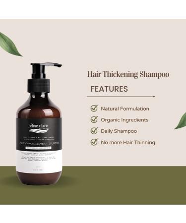 Celine Claire Hair Thickening Shampoo with Ginseng Ginger & Oriental Tree Extract - Boost Volume & Strengthen Hair | International Shipping - Buy Online on SooperMarket.com