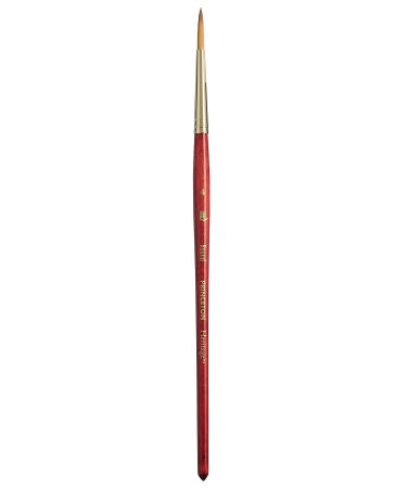 Princeton Heritage  Series 4050  Synthetic Sable Paint Brush for Watercolor  Round  4
