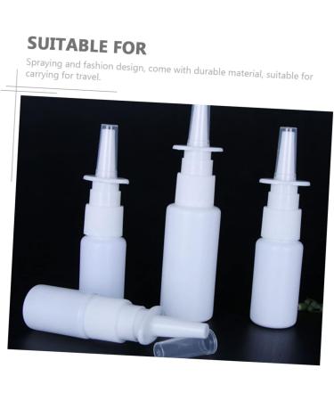 Beavorty 15pcs Travel Spray Bottle Set - Portable Nasal Sprayer Containers (White) - Buy Online on SooperMarket.com