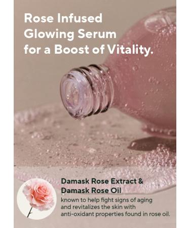 AROMATICA Reviving Rose Infusion Serum 3.38oz - Vegan Anti-Aging Hydrating Serum for Dry Skin - Buy Online on SooperMarket.com