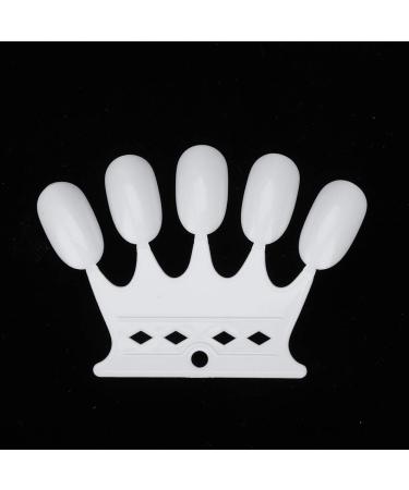Nail Art Tips - 10pcs White Nail Sticks & Color Display Cards for Manicure & Gel Polish Practice - Buy Online on SooperMarket.com