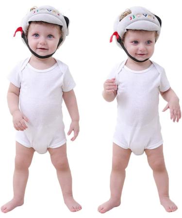 G-Tree Baby Safety Helmet | Adjustable Infant Toddler Headguard Cap - Gray - Buy Online on SooperMarket.com
