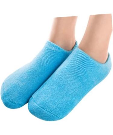minkissy 2 Pairs Moisturizing Heel Socks Spa Gel Socks Features Socks for Women Women s Socks Gel Socks for Moisturizing Womens Socks Silicone Socks Moisture Socks Lotion Essential Oil Miss - Buy Online on SooperMarket.com