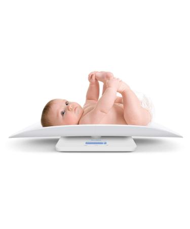 AccuMed Baby Scale, Pet Scale, Multi-Function Toddler Scale, Digital Baby Scale, Blue Backlight, Weight and Height Track