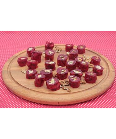 K me with Walnut Pomegranate Flavor - 300g | Natural Vegan Berry Confectionery | Healthy Turkish Snack | No Additives - Buy Online on SooperMarket.com