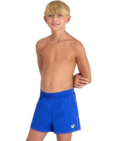 ARENA Boys Bywayx Youth R Swim Trunks 152 - Neon Blue & Soft Green | Best Swimwear for Kids - Buy Online on SooperMarket.com