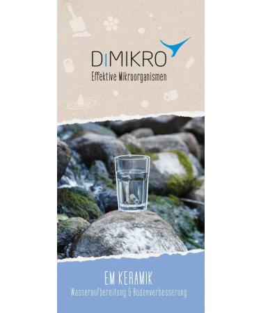 Dimikro EM Ceramics Gray Pipes 500g - Enhance Water Quality & DIY Applications | Brochure Included - Buy Online on SooperMarket.com