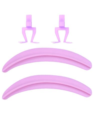 Shitafe Eyelash Separator for Extension | Women Makeup Silicone Eyelash Separator Tool Lash Extension Enhancer Pads for Eyelash Grafting for Working Traveling Purple