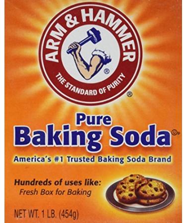 Church & Dwight 01110 "Arm & Hammer" Pure Baking Soda 1lb. (Pack of 5) by Arm & Hammer