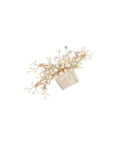 Angoily Tiara Bride Insert Comb Women Hairpin Bridal Headdress Wedding Miss Hair Comb